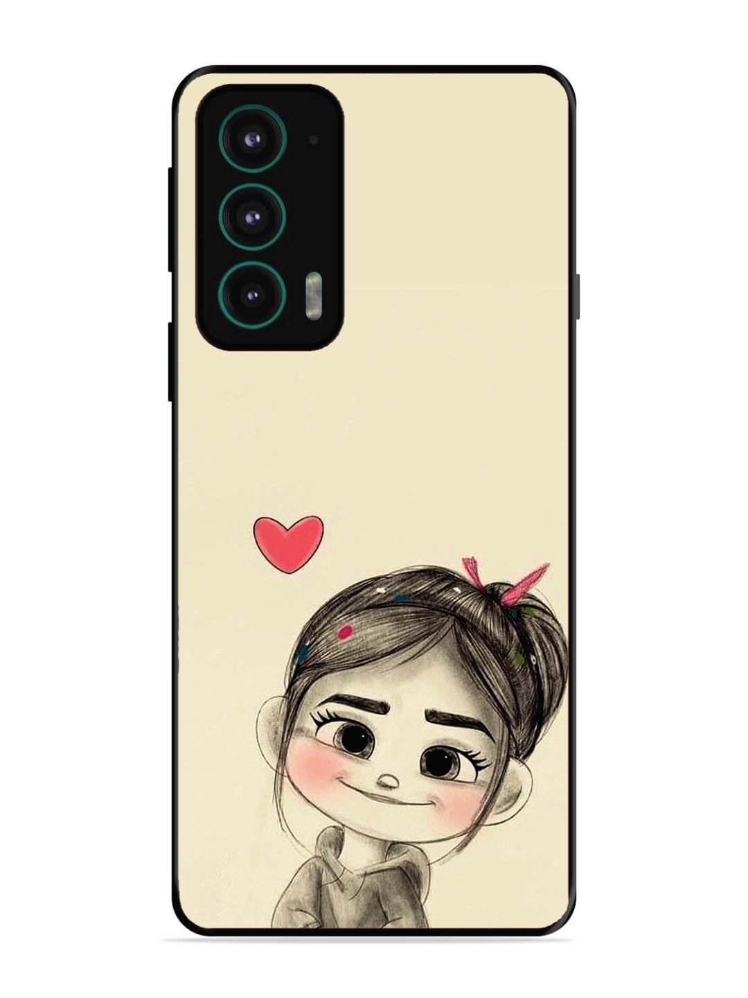 Motorola Edge 20 Cute Girl Looking at You