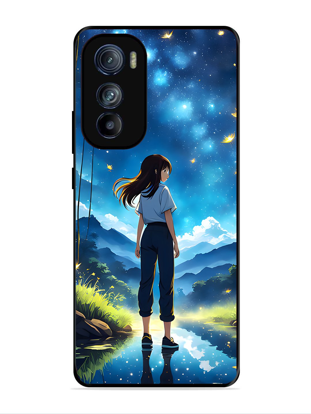 Motorola Edge 30 Girl In Beautiful Forest