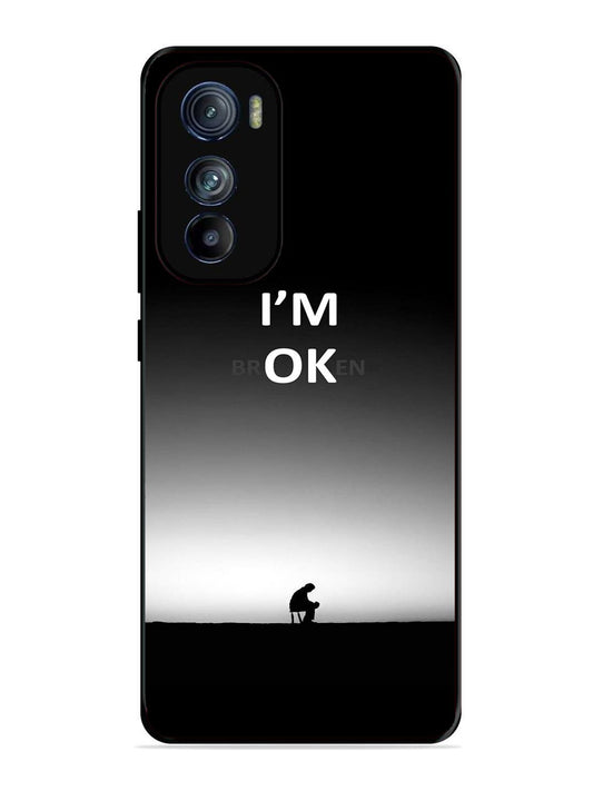 Motorola Edge 30 I'm Broken A man on Chair Alone