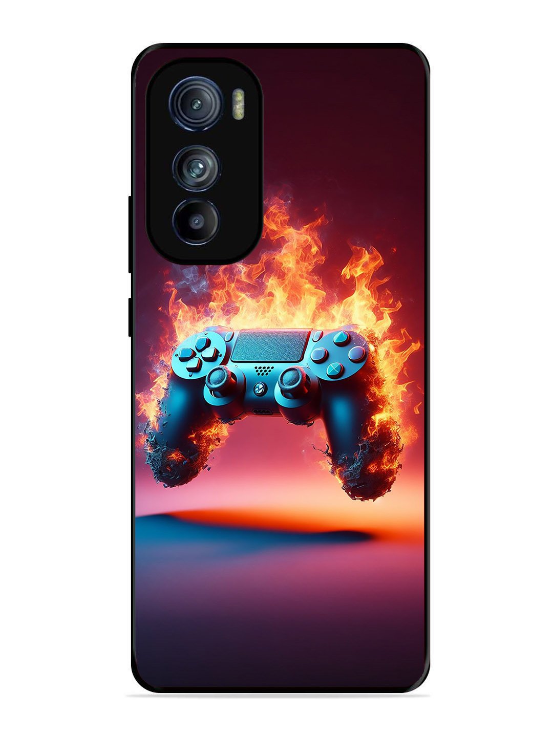 Motorola Moto Edge 30 Console on fire
