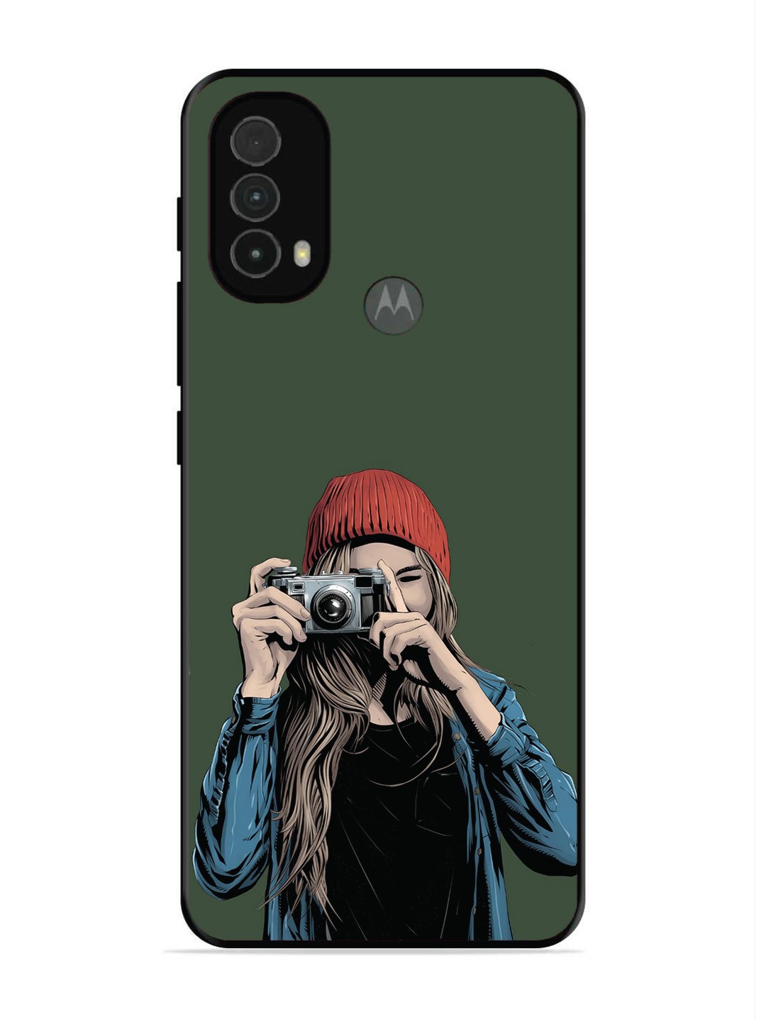 Motorola Moto E40 Camera Girl