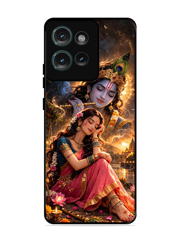 Motorola Edge 50 Radha thinking of Krishna