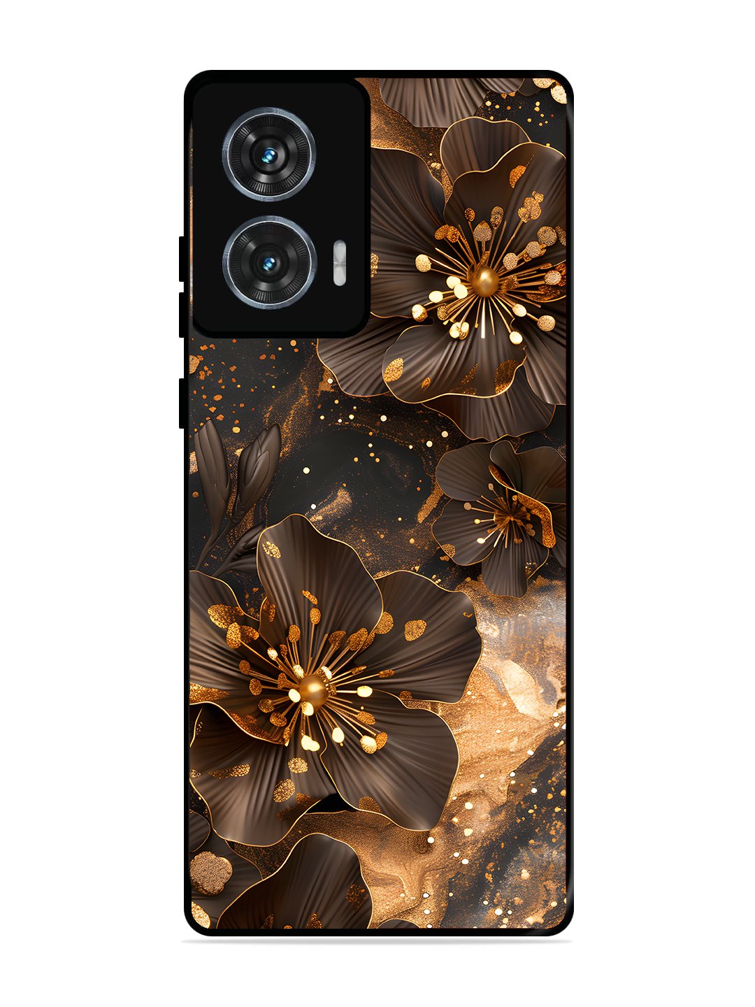 Motorola Edge 50 Fusion Golden Flowars