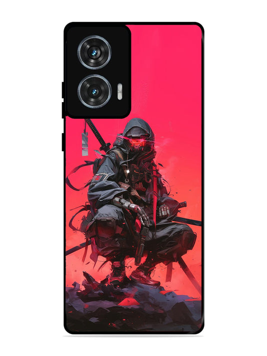 Motorola Moto G85 Cyberpunk Ninja Katana