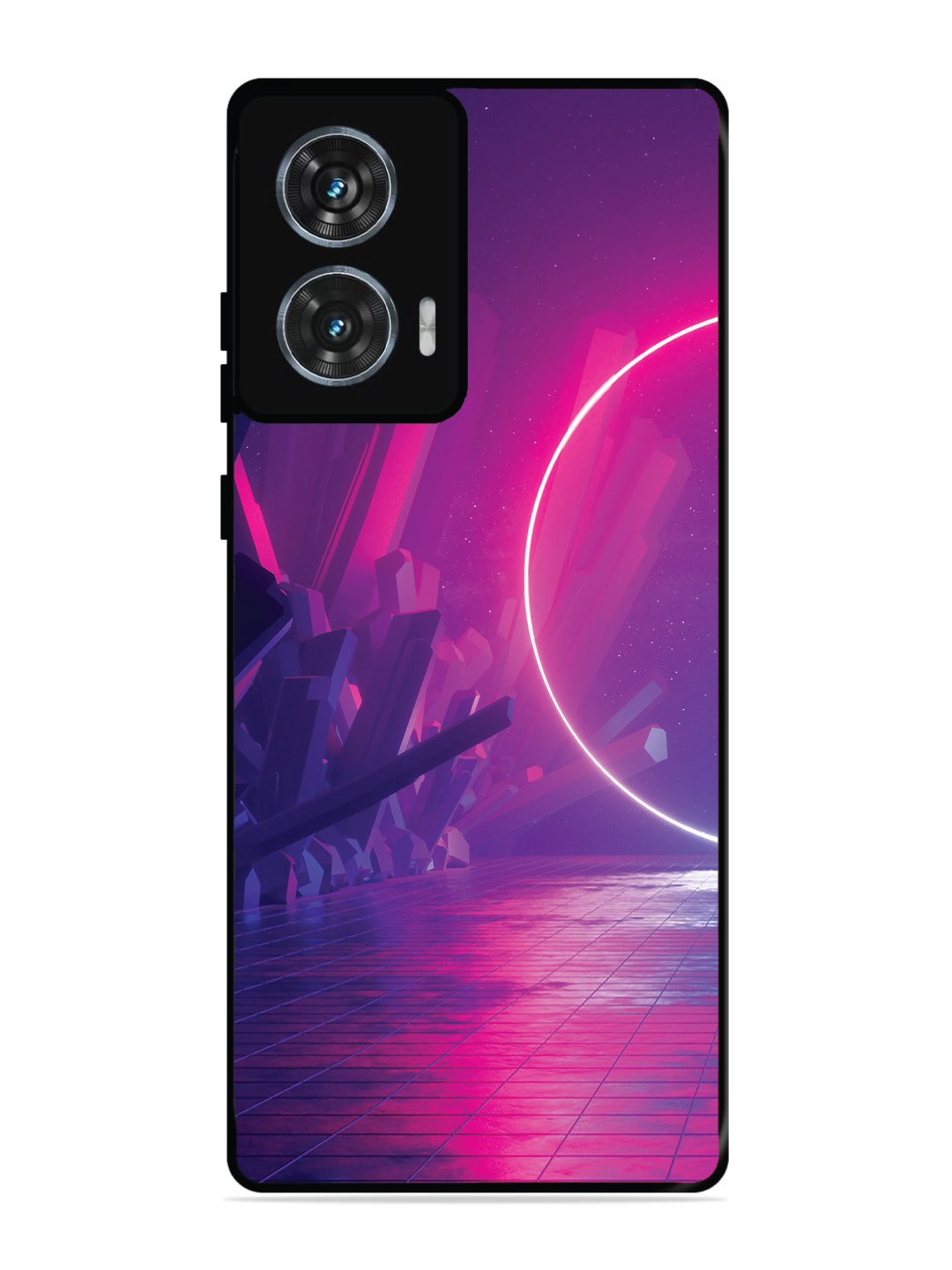 Motorola Edge 50 Fusion abstract with Neon Light