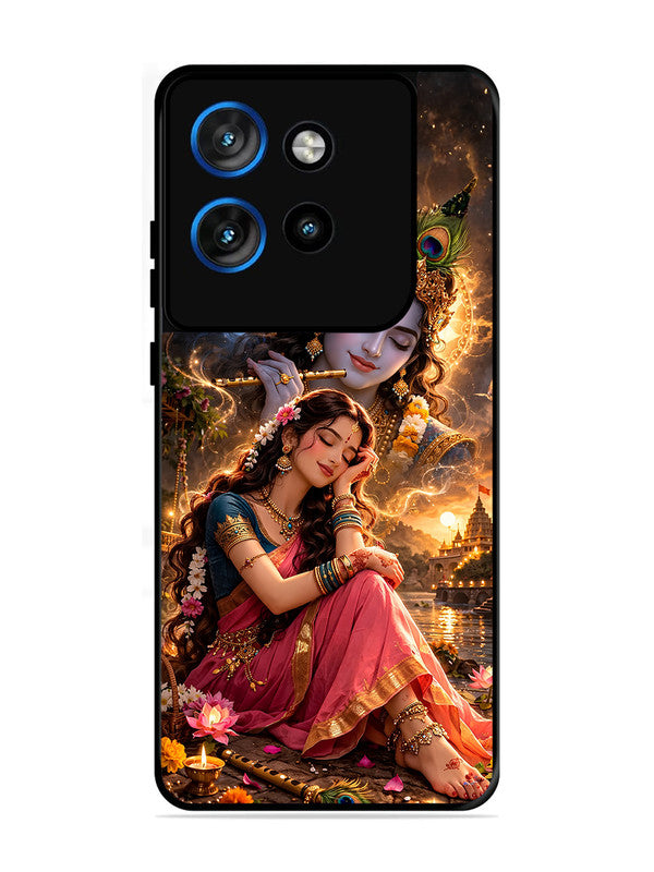 Motorola Edge 50 Neo Radha thinking of Krishna