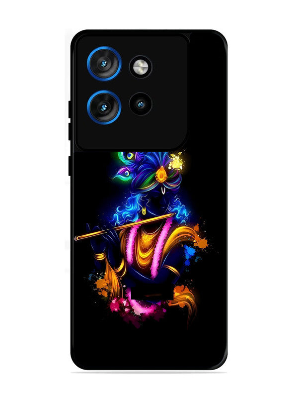 Motorola Edge 50 Neo Krishna Playing Flute