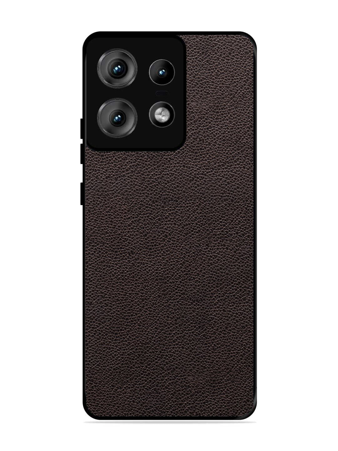 Motorola Edge 50 Pro Print of Brown Leather Pattern