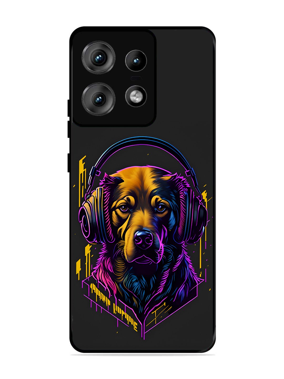 Motorola Edge 50 Pro Music Lover Dog