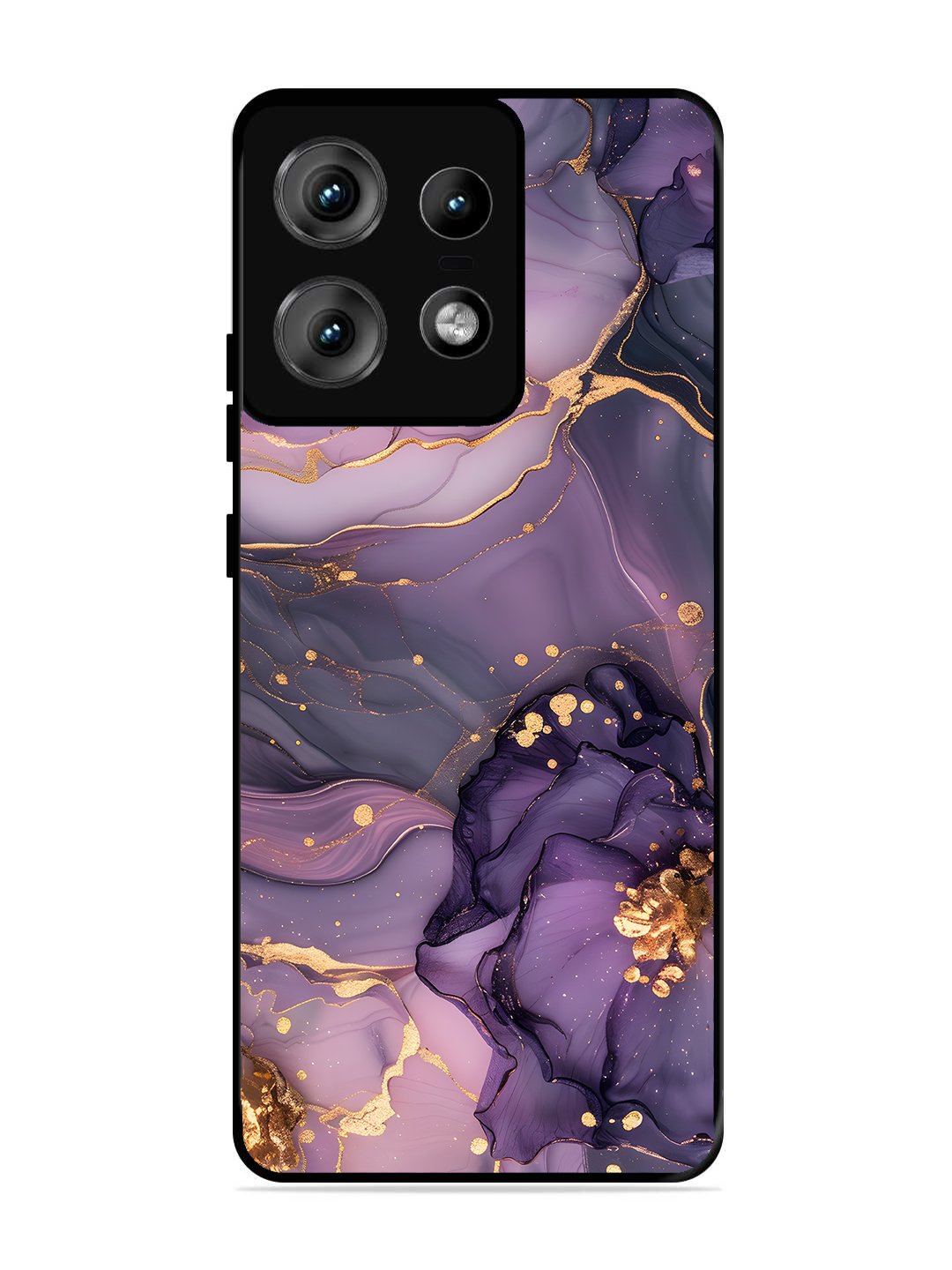 Motorola Edge 50 Pro Royal Orchid Theme Marble