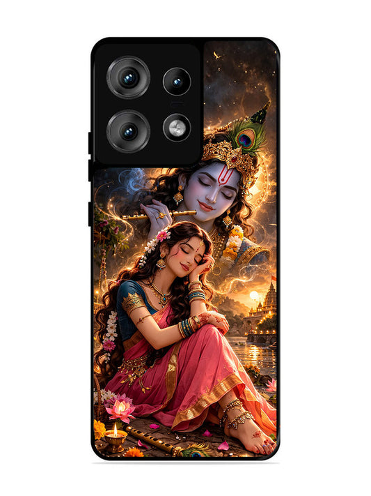 Motorola Edge 50 Pro Radha thinking of Krishna