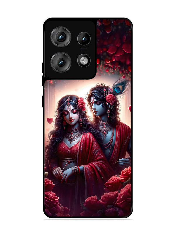 Motorola Edge 50 Pro Couples in Red theme like Radha Krishna