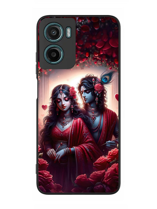 Motorola Moto G05 Couples in Red theme like Radha Krishna