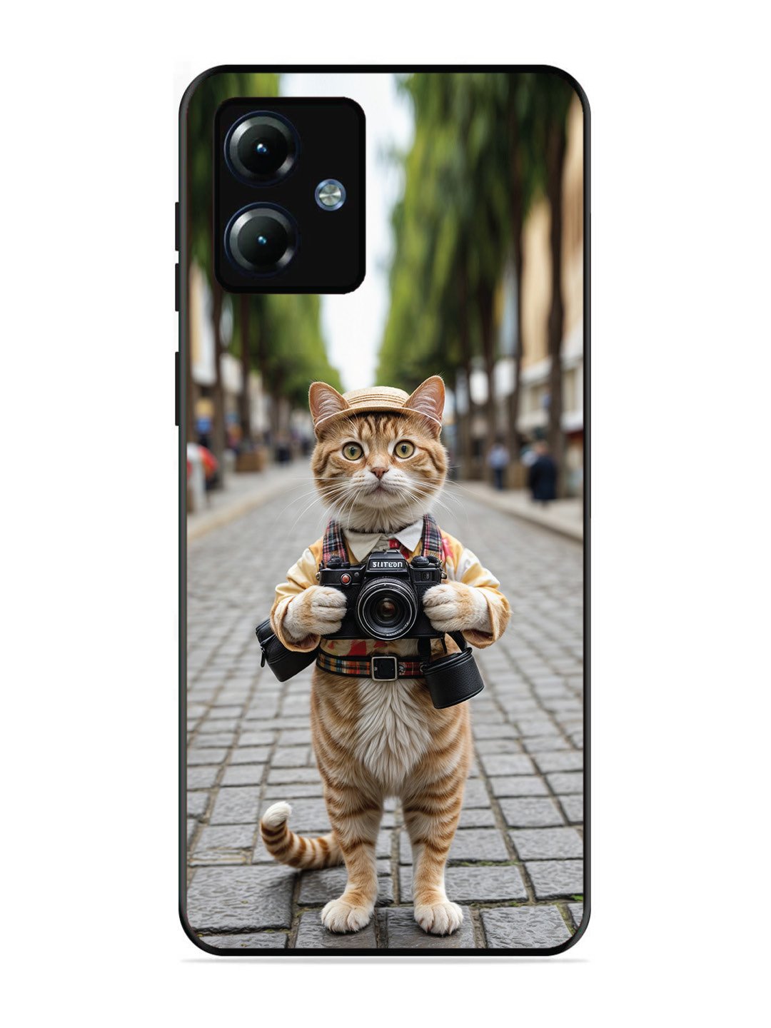Motorola Moto G14 Cat as Cameraman