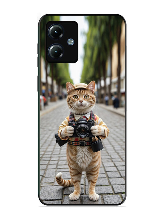 Motorola Moto G14 Cat as Cameraman