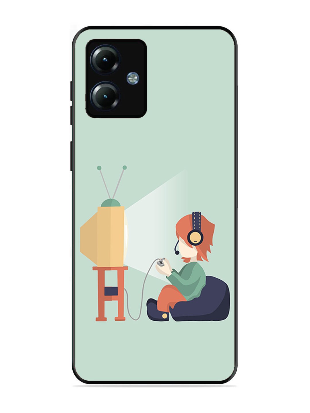 Motorola Moto G14 Kid Playing Game