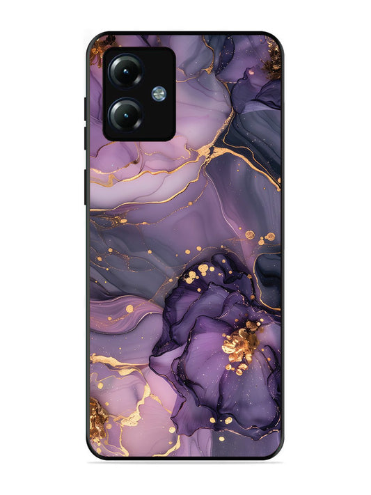 Motorola Moto G14 Royal Orchid Theme Marble