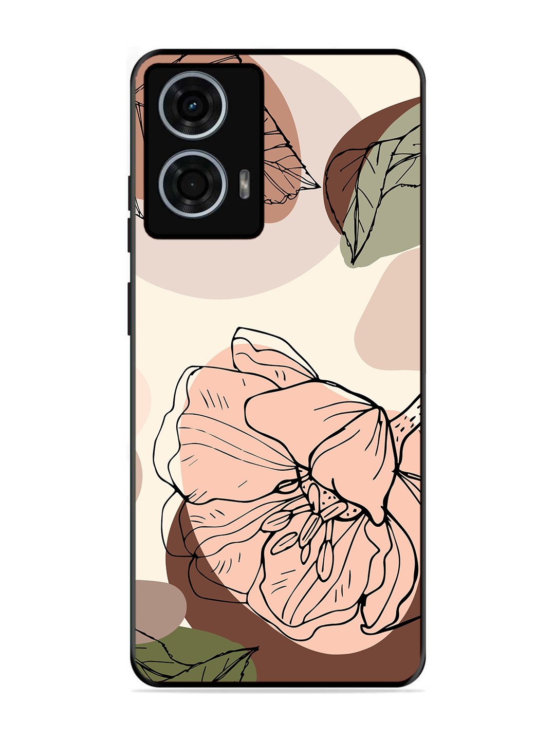 Motorola Moto G24 Power Floral Elegance, Portrait