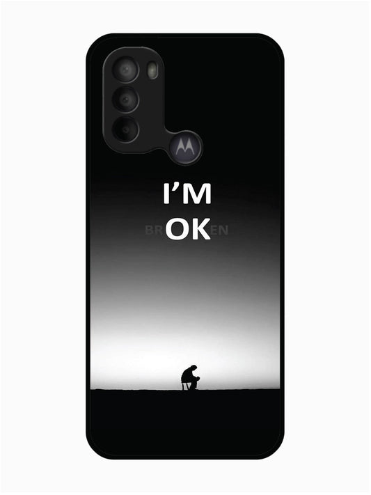 Motorola Moto G31 I'm Broken A man on Chair Alone