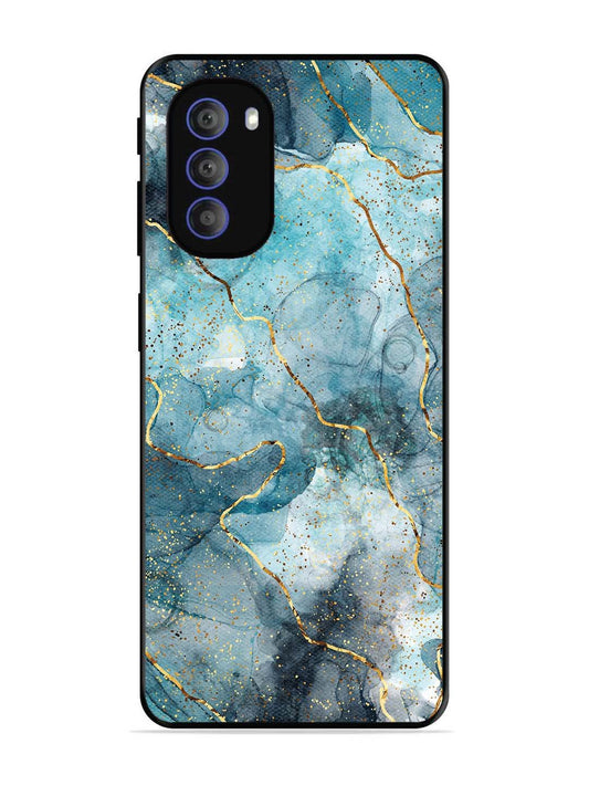 Motorola Moto G51 5G Oceanic Golden Strip Marble
