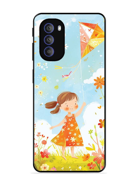 Motorola Moto G51 5G Little Girl Kite Flying