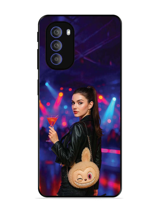 Motorola Moto G51 5G Girl with Labubu Purs