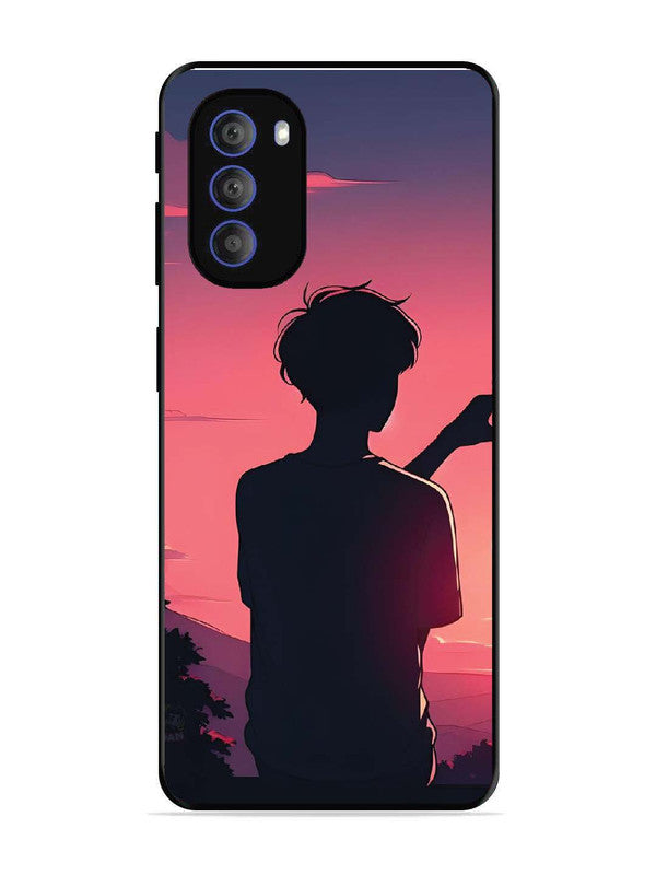 Motorola Moto G51 5G Love Heart with Hand Boy