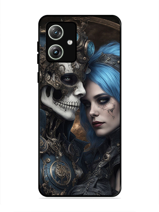 Motorola Moto G64 5g Skeleton & Devil Girl