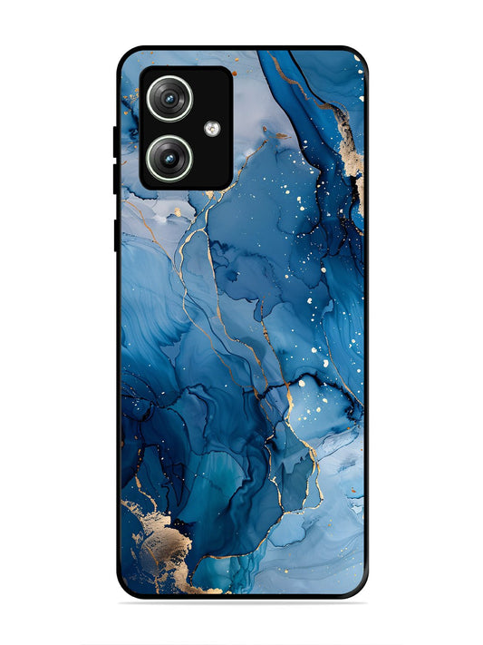Motorola Moto G54 5G Oceanic Pattern with Golden Sprinkles