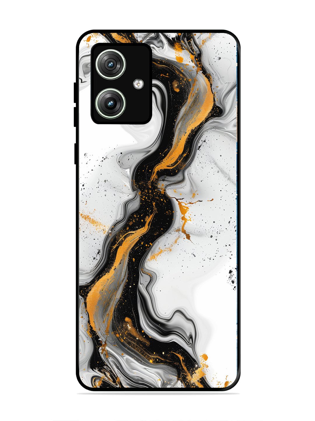 Motorola Moto G54 5G Black And Golden Marble Essence