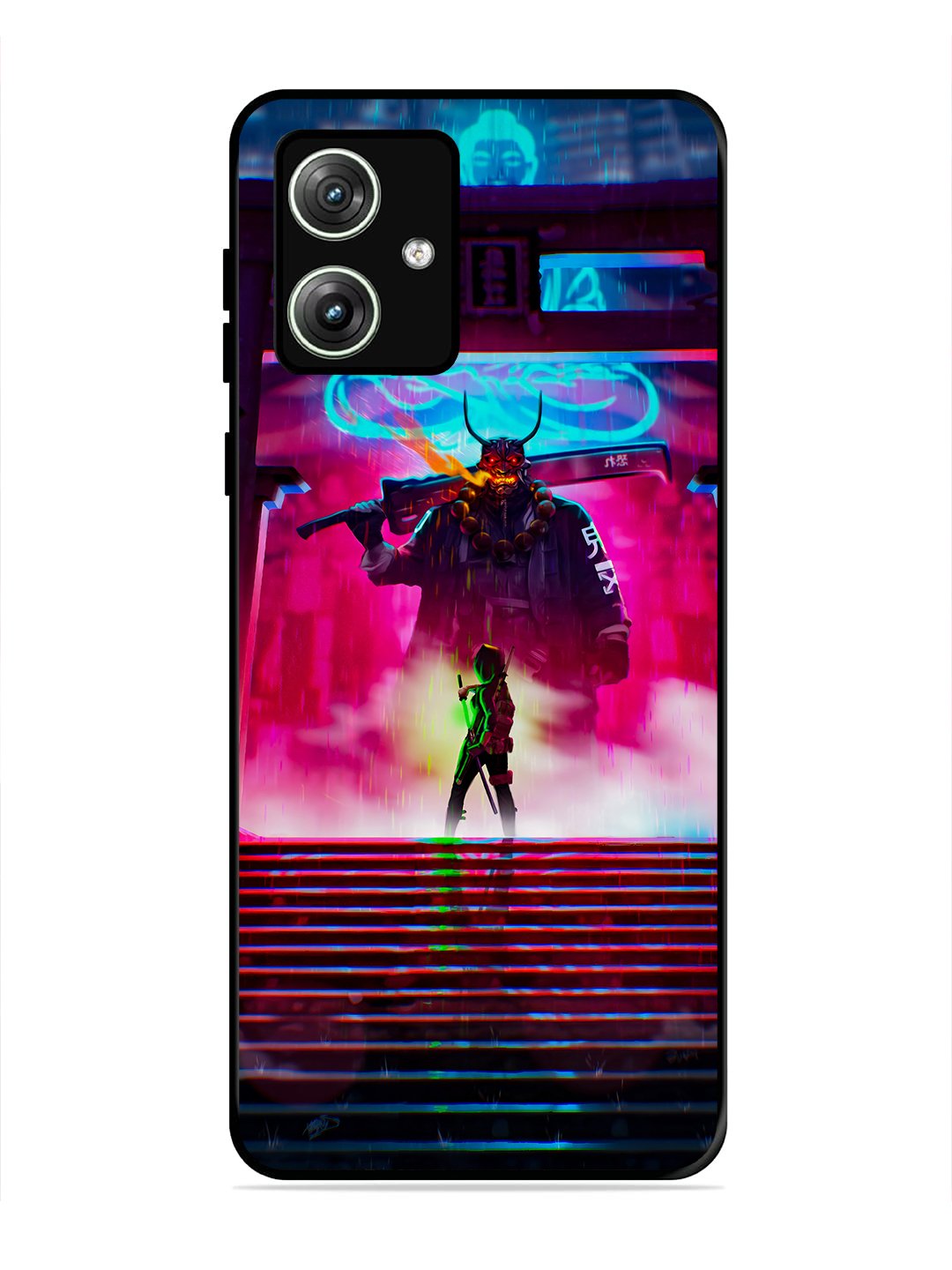 Motorola Moto G54 5G Cyberpunk Yokai Monster