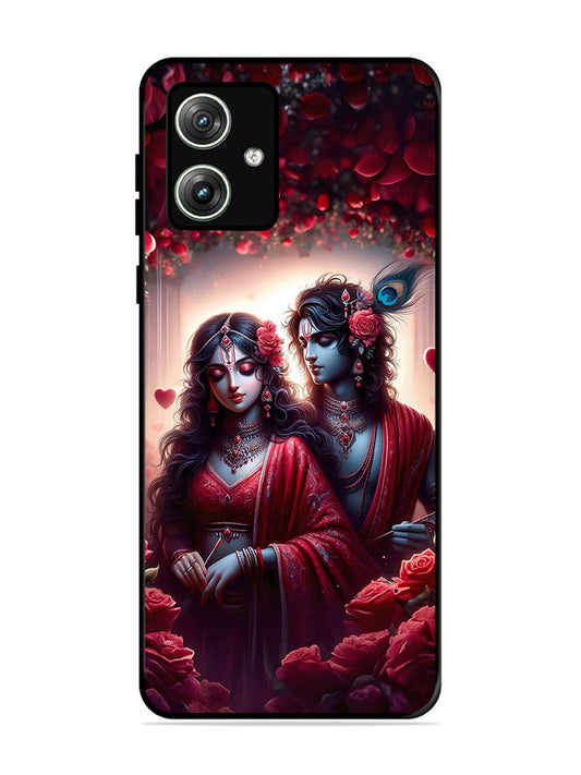 Motorola Moto G64 5G Couples in Red theme like Radha Krishna