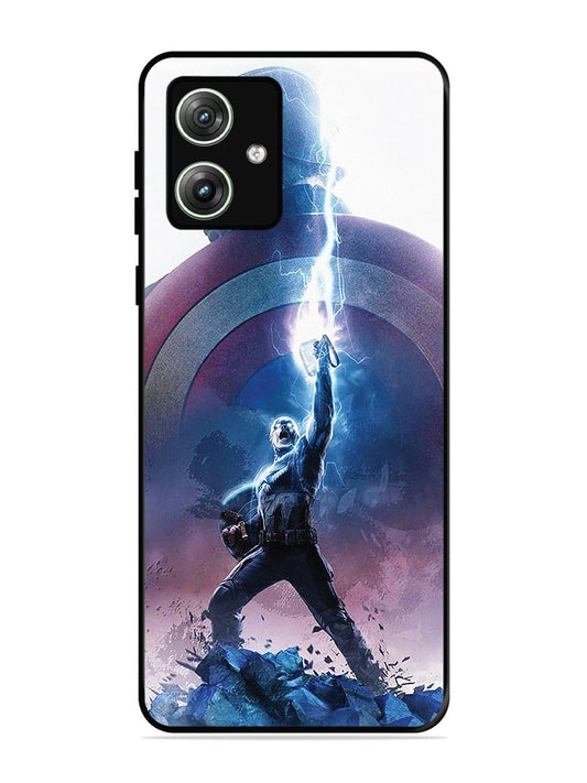 Motorola Moto G54 5G captain-america-thor-hammer-lightning