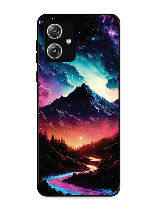Motorola Moto G54 5G mountain-valley-Colorful-cloud-at-night