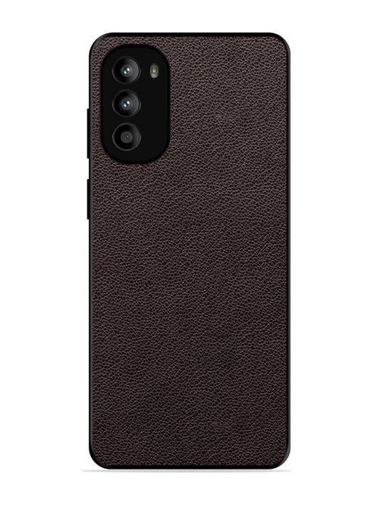 Motorola Moto G82 Print of Brown Leather Pattern
