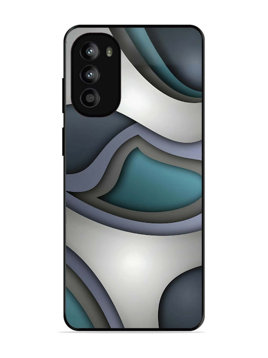 Motorola Moto G82 Slate Blue Gradient Wave