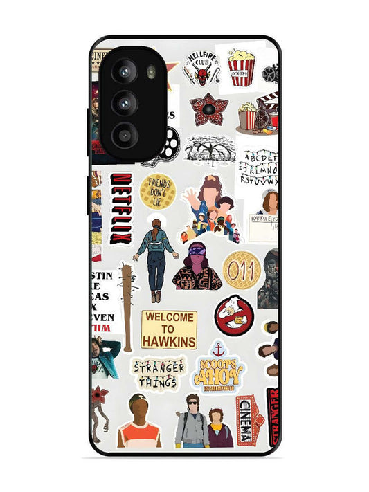 Motorola Moto G82 Stranger Things Sticker 2