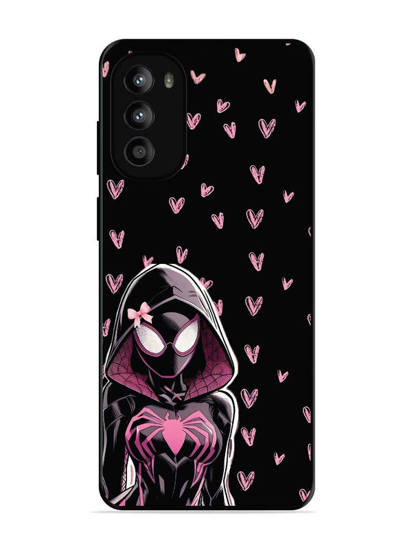 Motorola Moto G82 Spidergirl with hearts