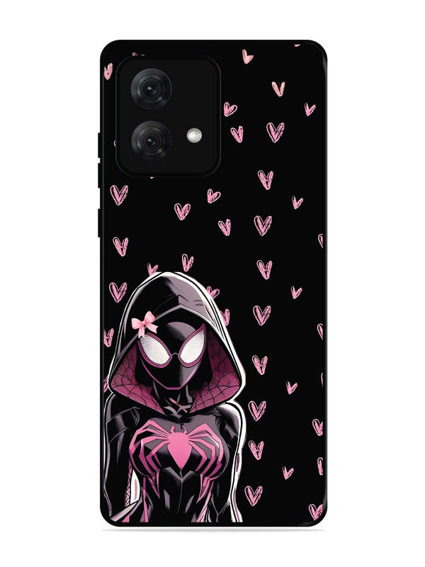 Motorola Moto G84 Spidergirl with hearts