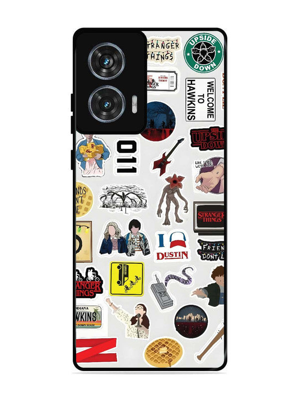Motorola Moto G85 Stranger Things Sticker 4