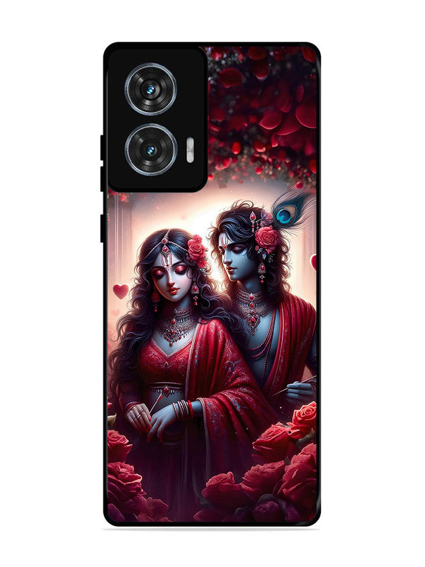 Motorola Moto G85 Couples in Red theme like Radha Krishna