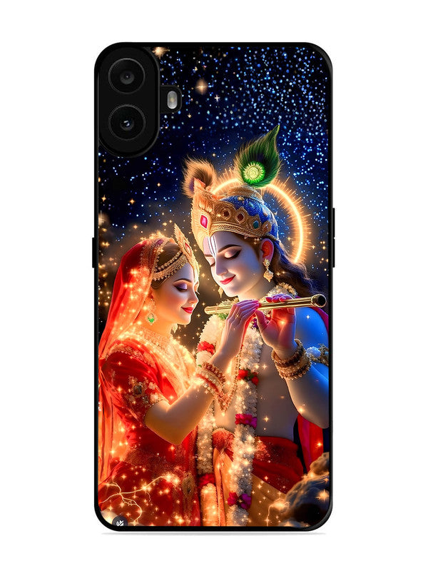 Nothing CMF Phone 1 Radha Krishna posing with flute