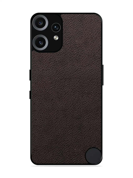 Nothing CMF Phone 2 Pro Print of Brown Leather Pattern