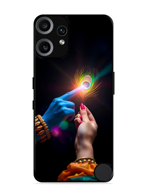 Nothing CMF Phone 2 Pro Radha Krishna touching feather