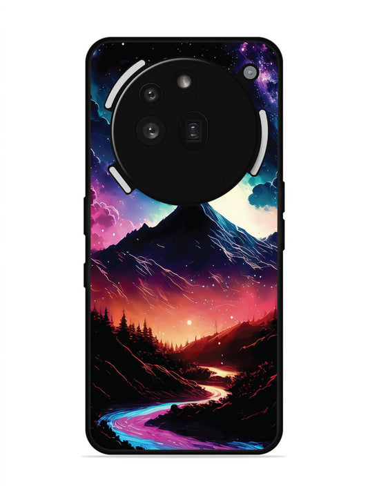 Nothing Phone 3a Pro 5G mountain-valley-Colorful-cloud-at-night