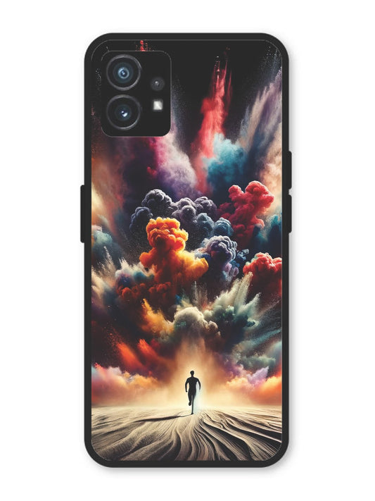 Nothing Phone 1 colorful-blast-explosion