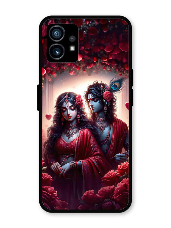 Nothing Phone 1 Couples in Red theme like Radha Krishna