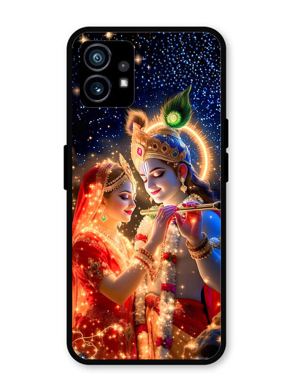 Nothing Phone 1 Radha Krishna posing with flute
