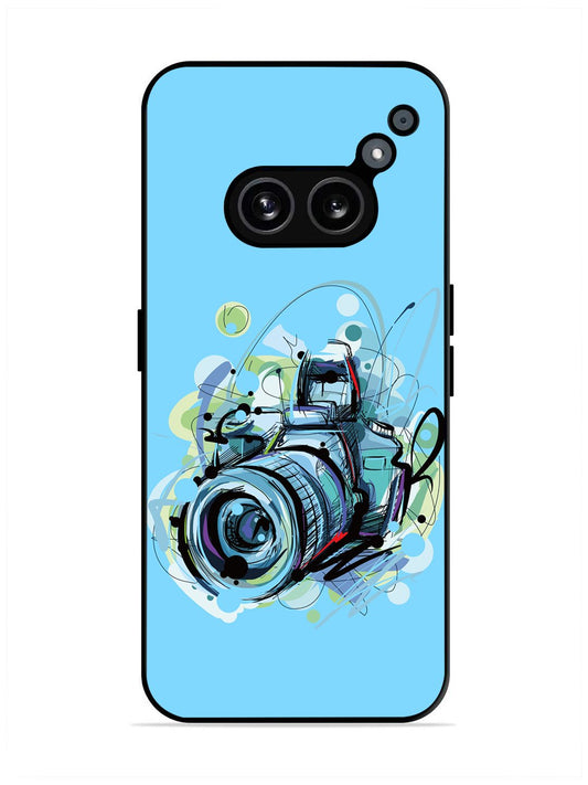 Nothing Phone 2a 5G Camera Blue Background