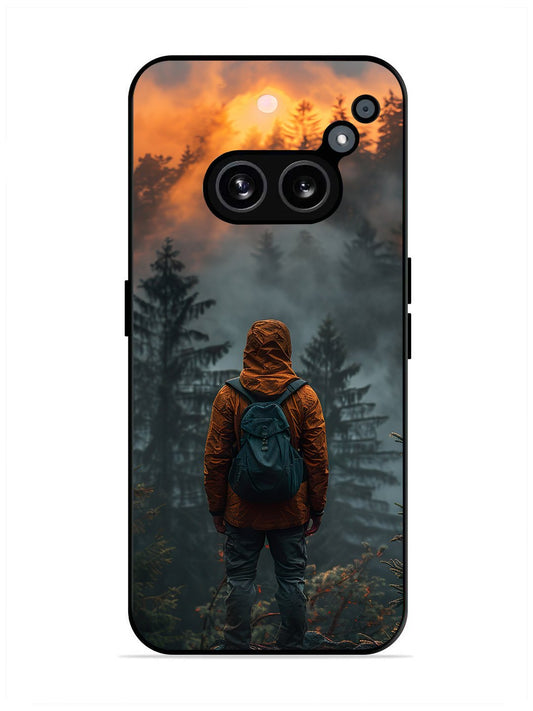 Nothing Phone 2a 5G Alone in Forest
